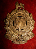 Prince Alfred's Guard Helmet Cap Badge, 1913-39 